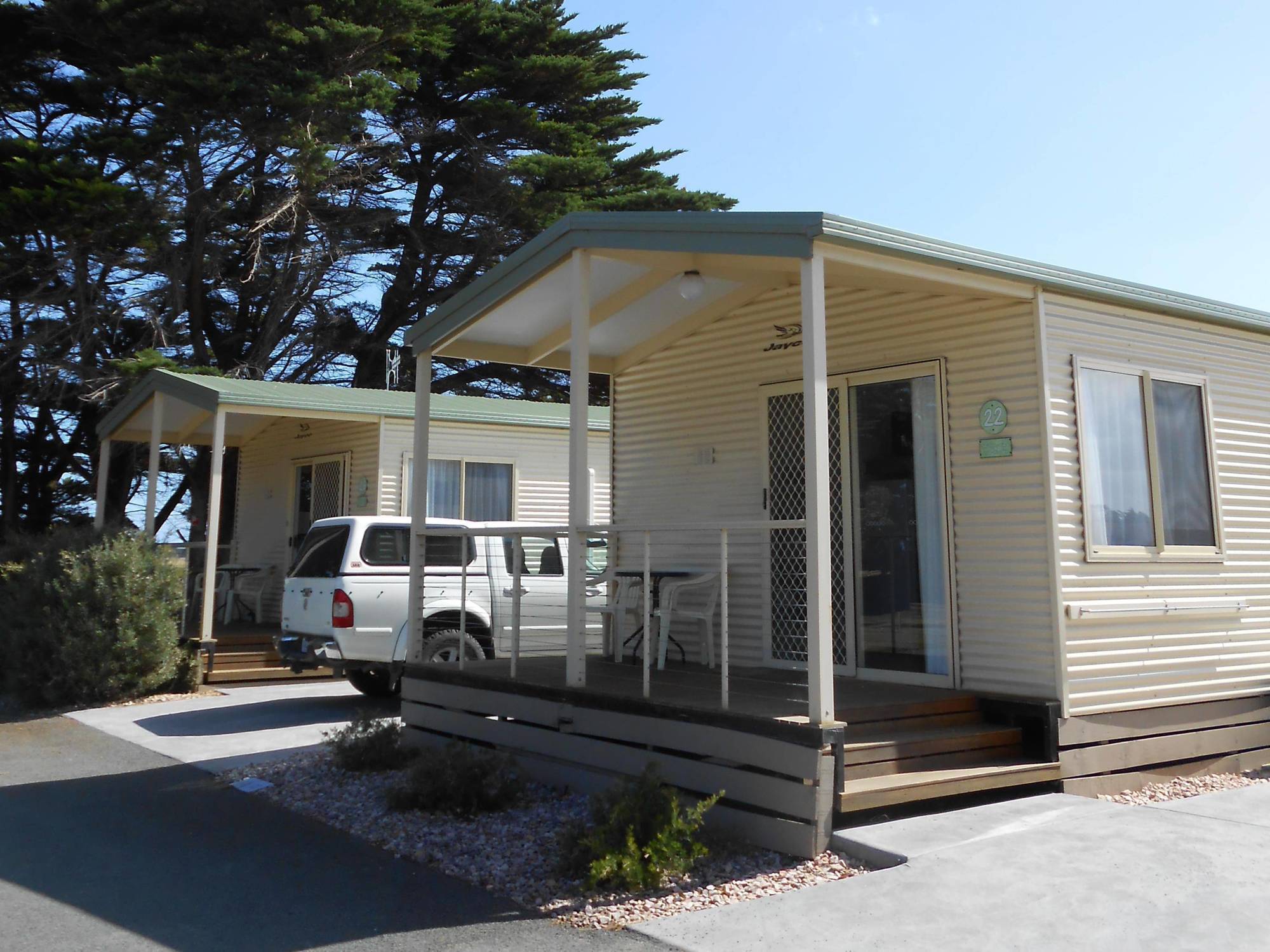 Gum Tree Caravan Park Порт Феъри Екстериор снимка